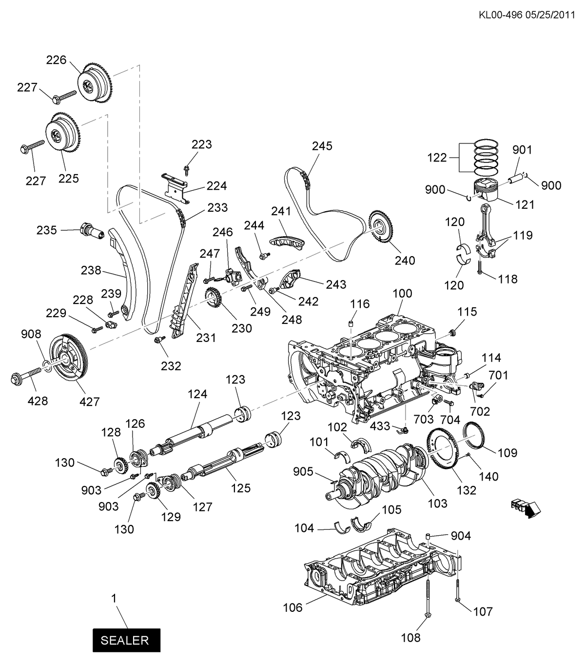 GM Genuine Parts 12591093 Engine Connecting Rod Bearing Set