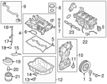 Hyundai Genuine 26300-35504 Oil Filter