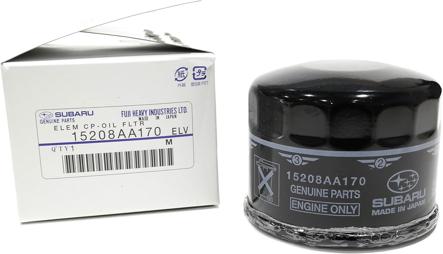 Subaru Oil Filter for 2015-2024 WRX BRZ - 15208AA170 - Genuine OEM