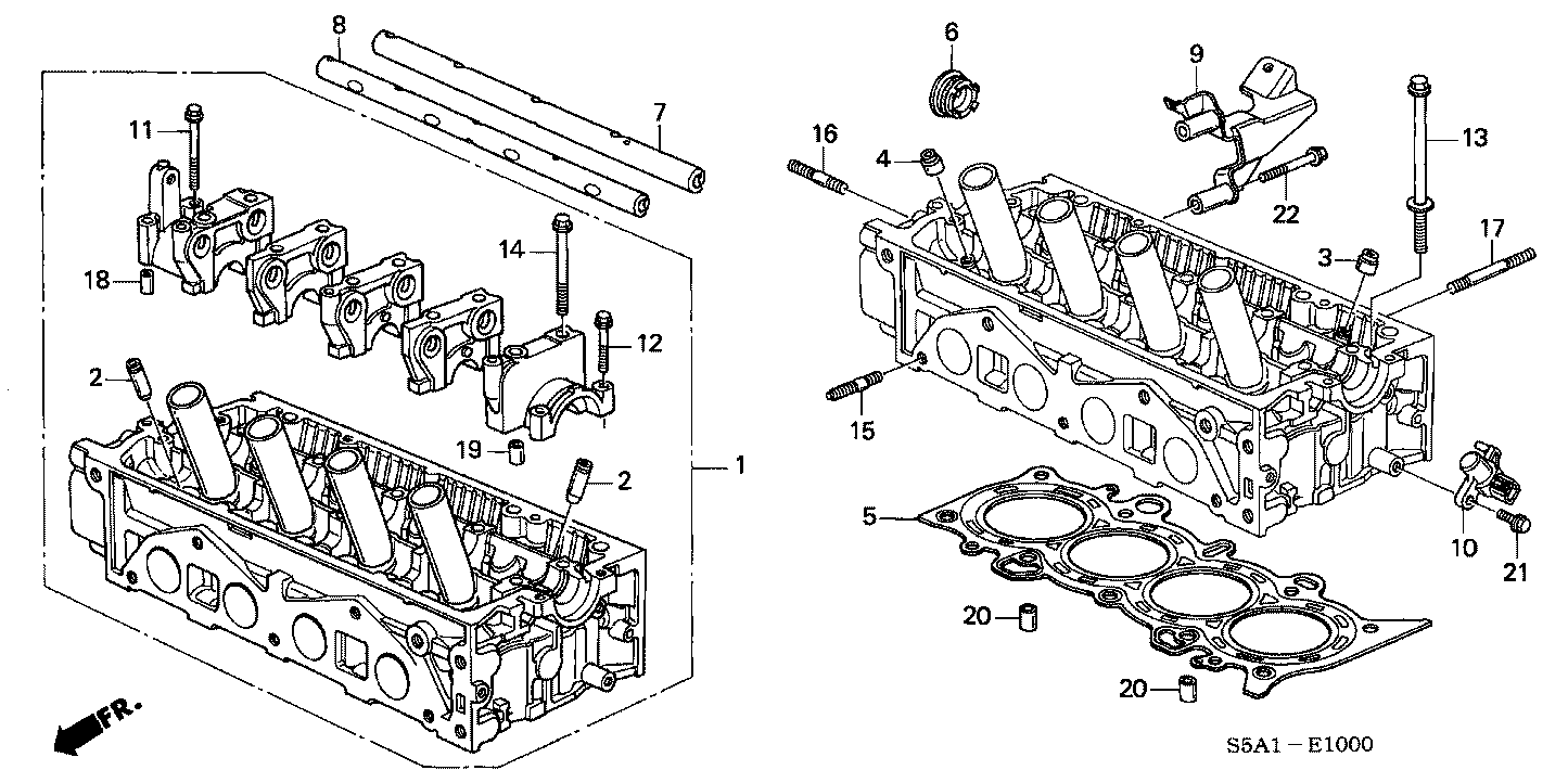 Honda 37840-RJH-006 TDC Genuine Cylinder Sensor Assembly