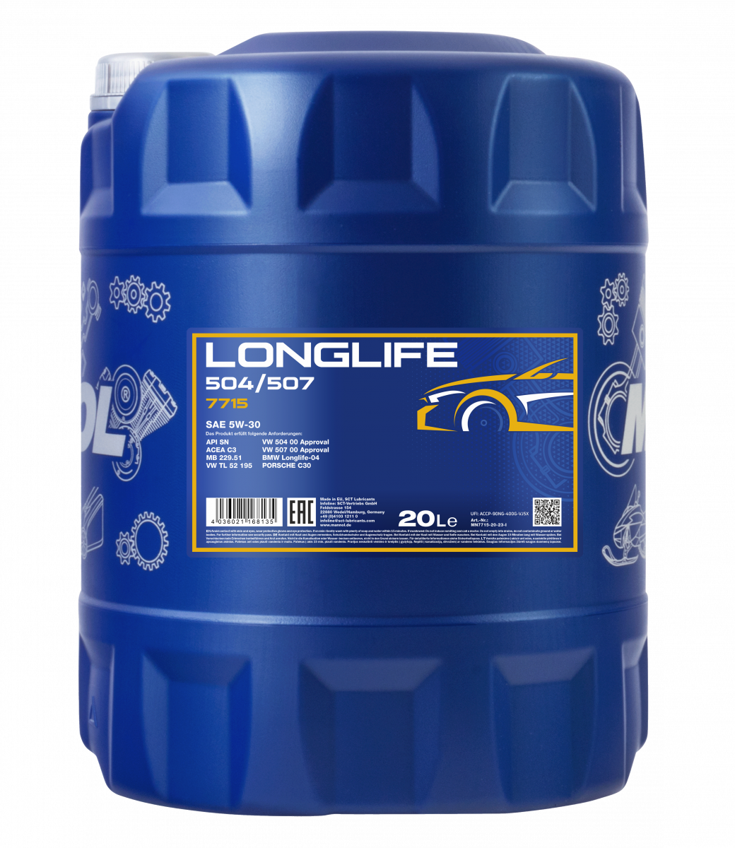 MANNOL Longlife 504/507 5W-30