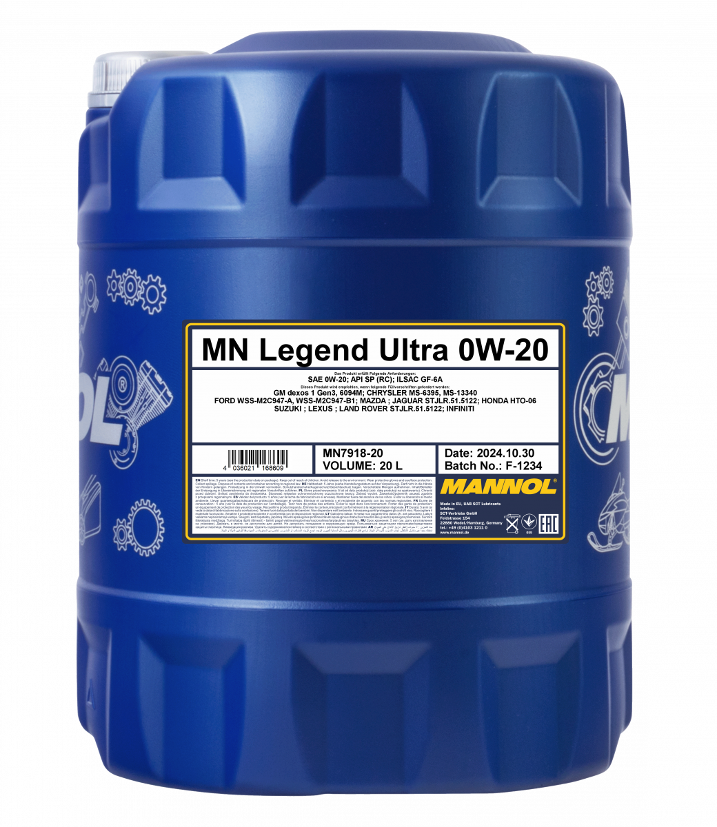MANNOL Legend Ultra 0W-20