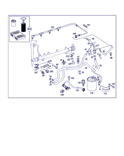 MANN-FILTER WK 842/23 x Fuel Filter