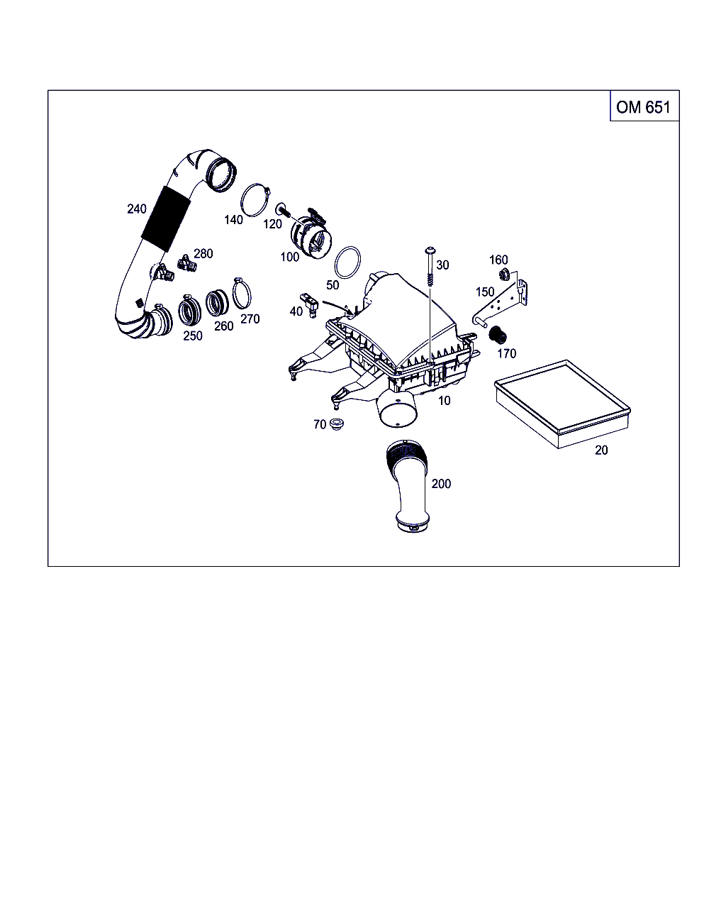 Bosch 0281002978 MAF Sensor