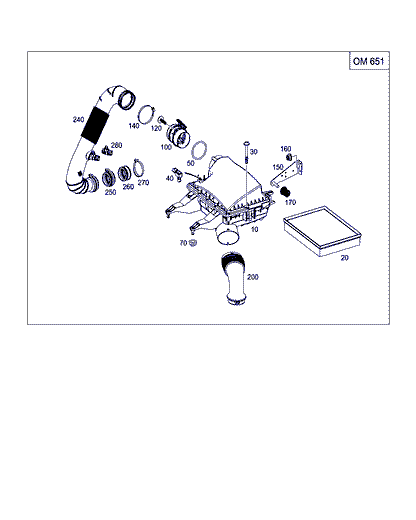 Bosch 0281002978 MAF Sensor
