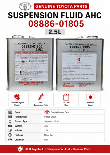 Genuine Toyota Parts - Suspension Fluid (08886-01805)