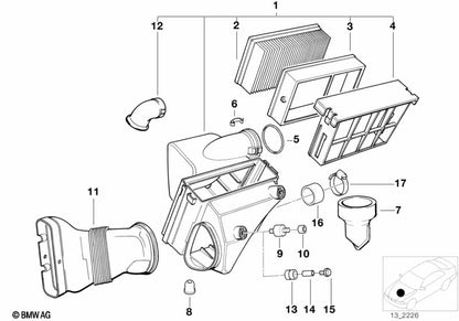 K&N 33-2231 High-Flow Air Filter