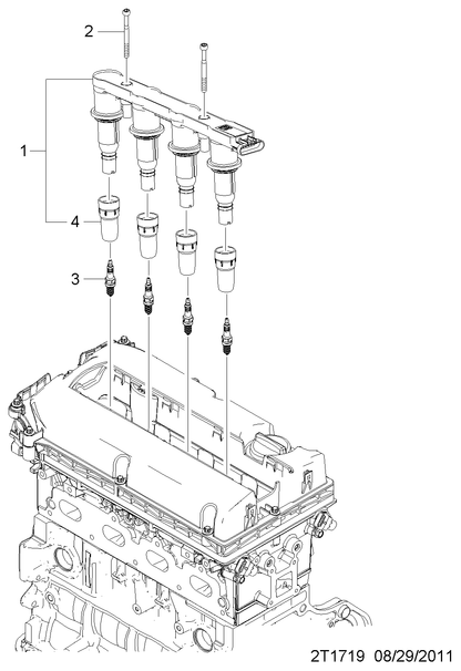 NGK ZFR5F-11 V-Power Spark Plugs — Box of 4