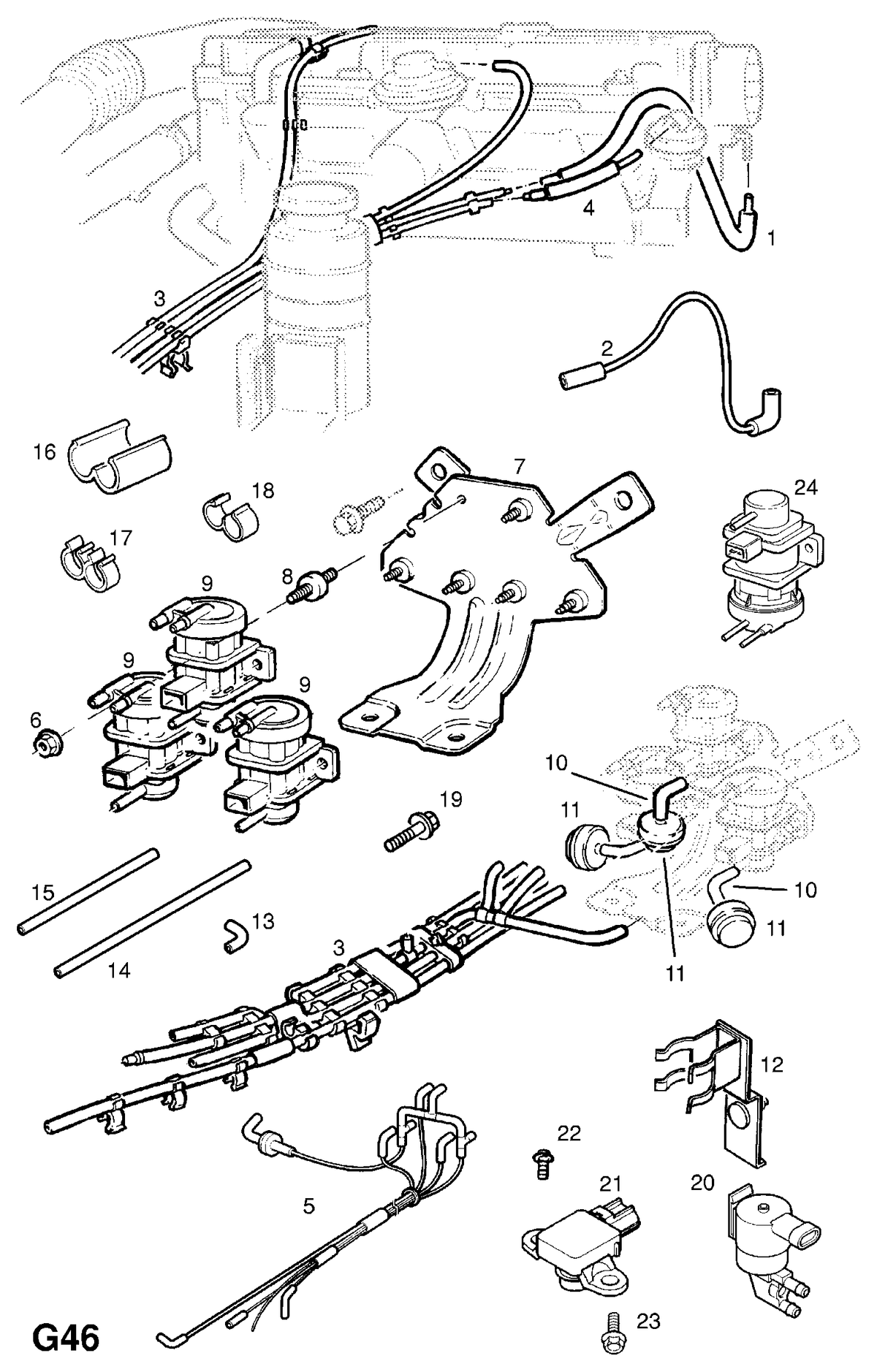 Bosch 0281006028 OE Boost Pressure/MAP Sensor