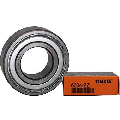 2PACK TIMKEN 6004-ZZ Double Metal Seal Bearings 20x42x12mm