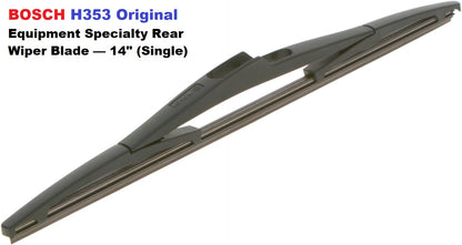 BOSCH H353 Original Equipment Specialty Rear Wiper Blade — 14" (Single)