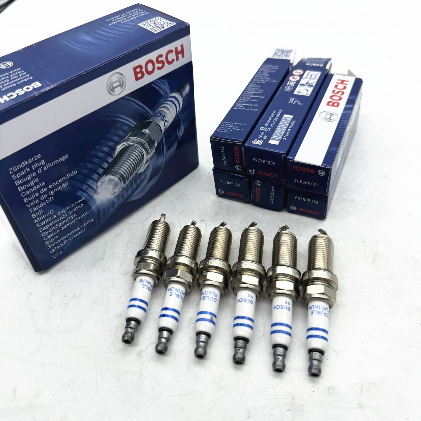 Bosch FR7NPP332 Double Platinum Spark Plugs