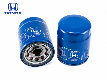 Genuine Honda 15400-PLM-A02 Oil (Honeywell) Filter, Blue