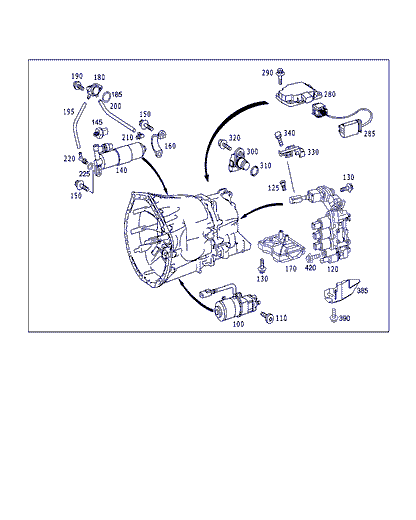 Bosch 0281002728  Genuine  Engine Camshaft Position Sensor
