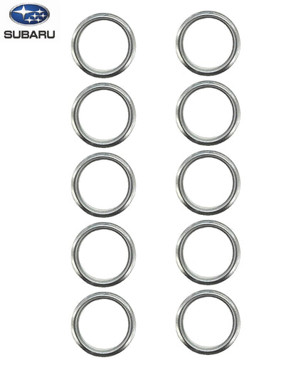 Subaru 11126AA000  Genuine  Oil Drain Plug Crush Gasket (Set of 10)