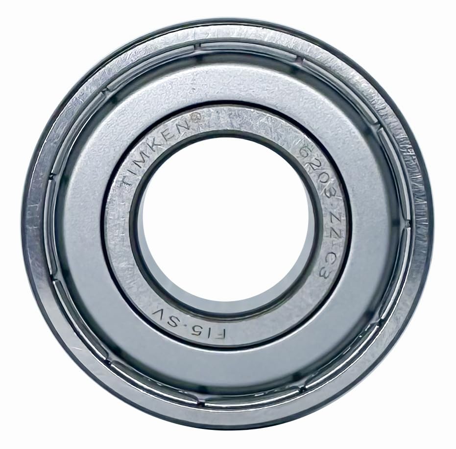 2PACK TIMKEN 6203-2ZC3 / 6203-2Z Double Metal Seal Bearings&nbsp;— 17x40x12mm