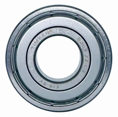 2PACK TIMKEN 6203-2ZC3 / 6203-2Z Double Metal Seal Bearings&nbsp;— 17x40x12mm