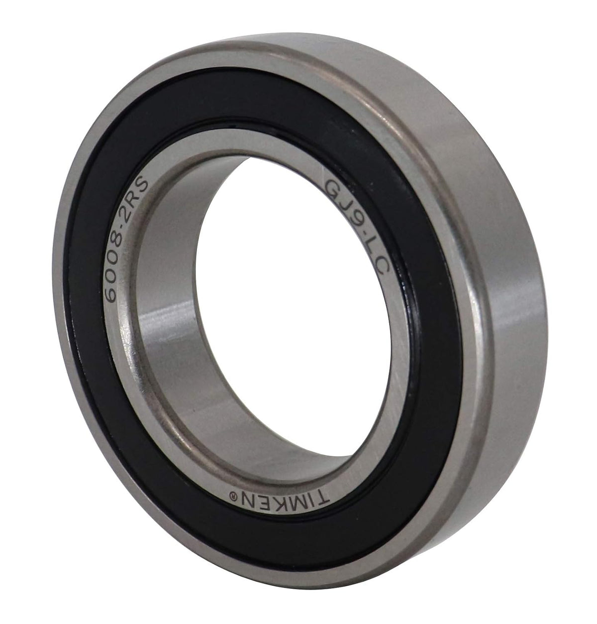 TIMKEN 6008-2RS Double Rubber Seal Bearings — 40x68x15 mm (Pack of 2)
