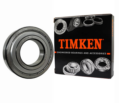 2PACK TIMKEN 6208-ZZ Double Metal Seal Bearings 40x80x18mm | Pre-Lubricated and Stable Performance and Cost Effective
