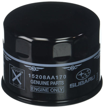 Subaru Genuine  Set of 3 Oil Filters 15208AA170 and Crush Gaskets 803916010