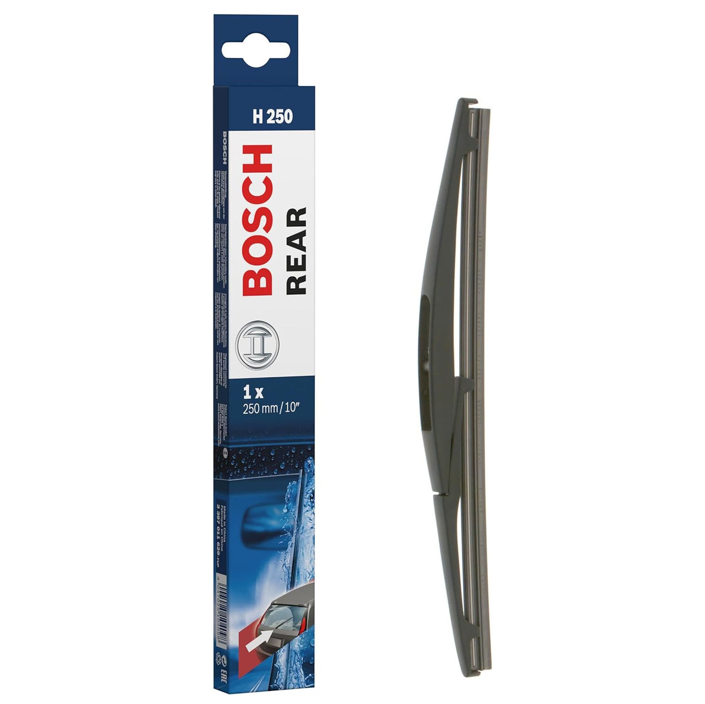 BOSCH H250 Rear Wiper Blade; 10" - Single