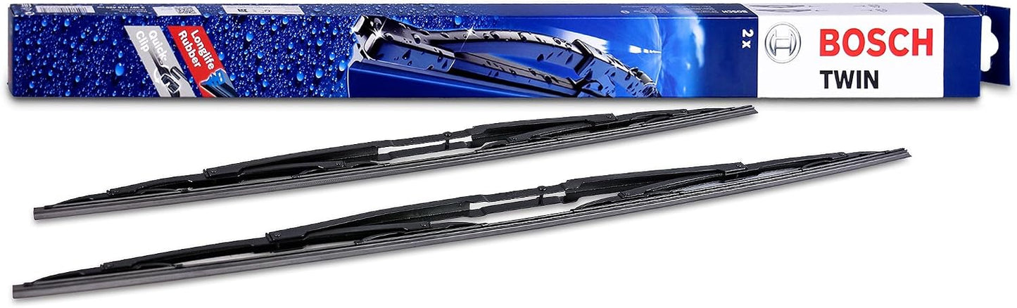 BOSCH 3397001539 Twin Standard Wiper Blades — Set of 2 (26" Driver / 22" Passenger)