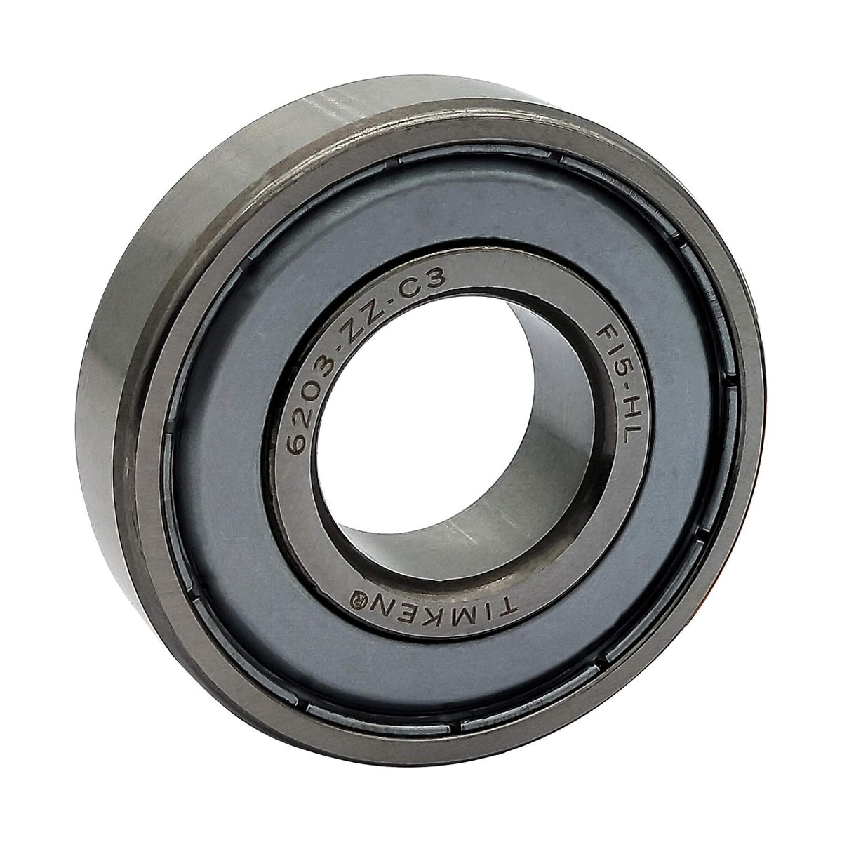 2PACK TIMKEN 6203-2ZC3 / 6203-2Z Double Metal Seal Bearings&nbsp;— 17x40x12mm