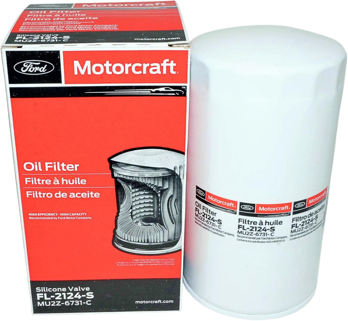 Motorcraft FD-4615 & FL-2124S   Genuine  Filter Change Kit