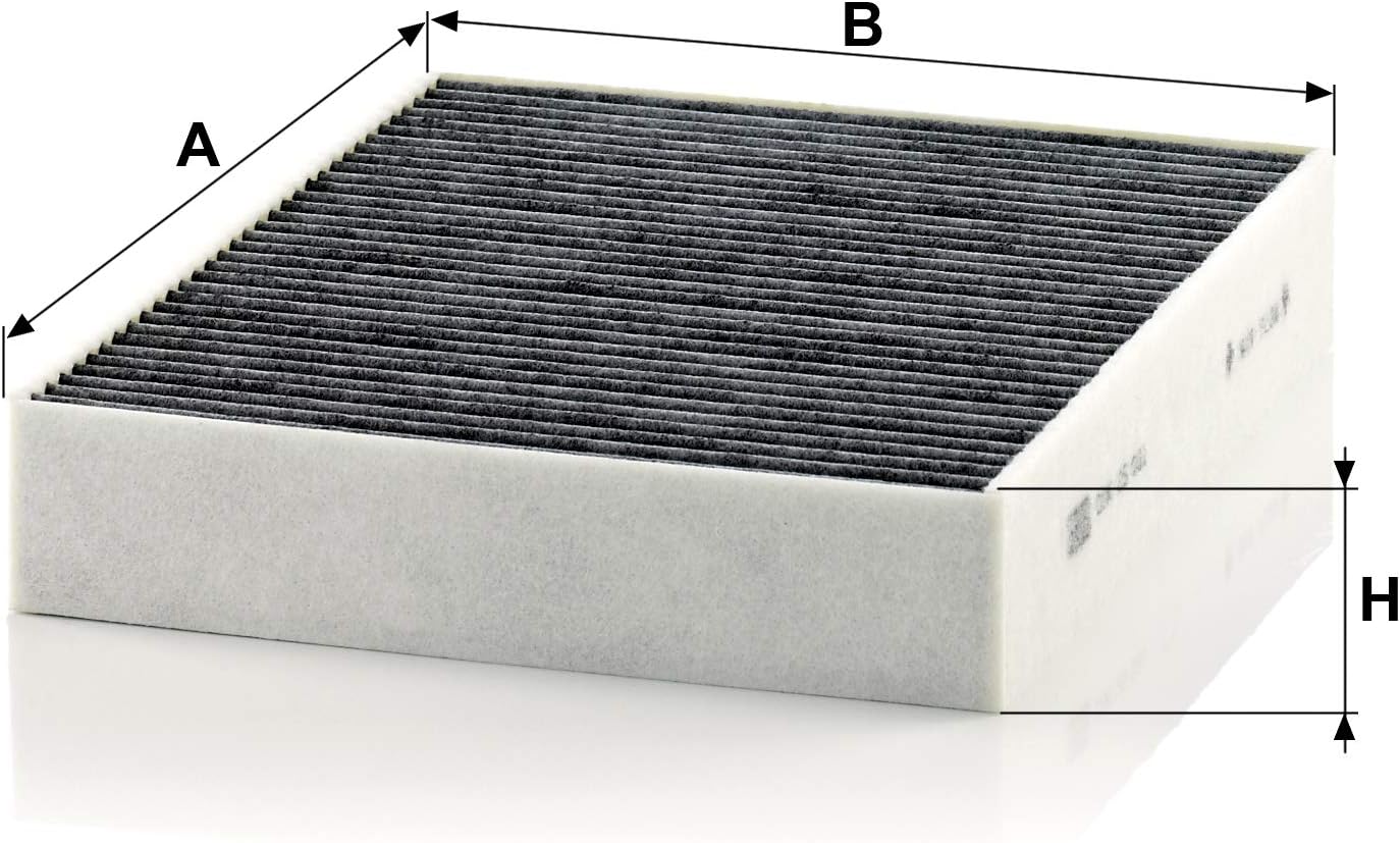 MANN-FILTER CUK 25 001 Cabin Air Filter with Activated Carbon