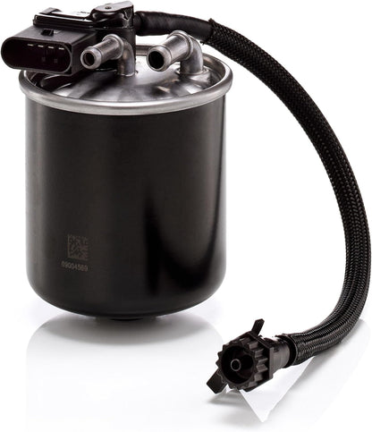 MANN-FILTER WK 820/18 Fuel Filter Compatible With Select Mercedes-Benz Sprinter Models With Integrated Fuel Heating System & Connection For Water Suction Removal