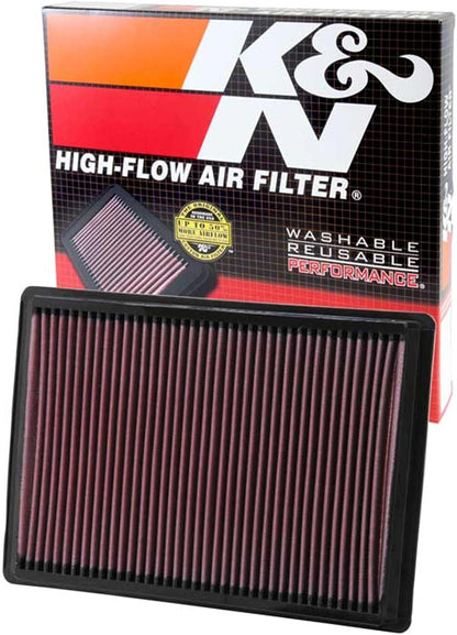 K&N 33-2295 High-Flow Original Lifetime Engine Air Filter