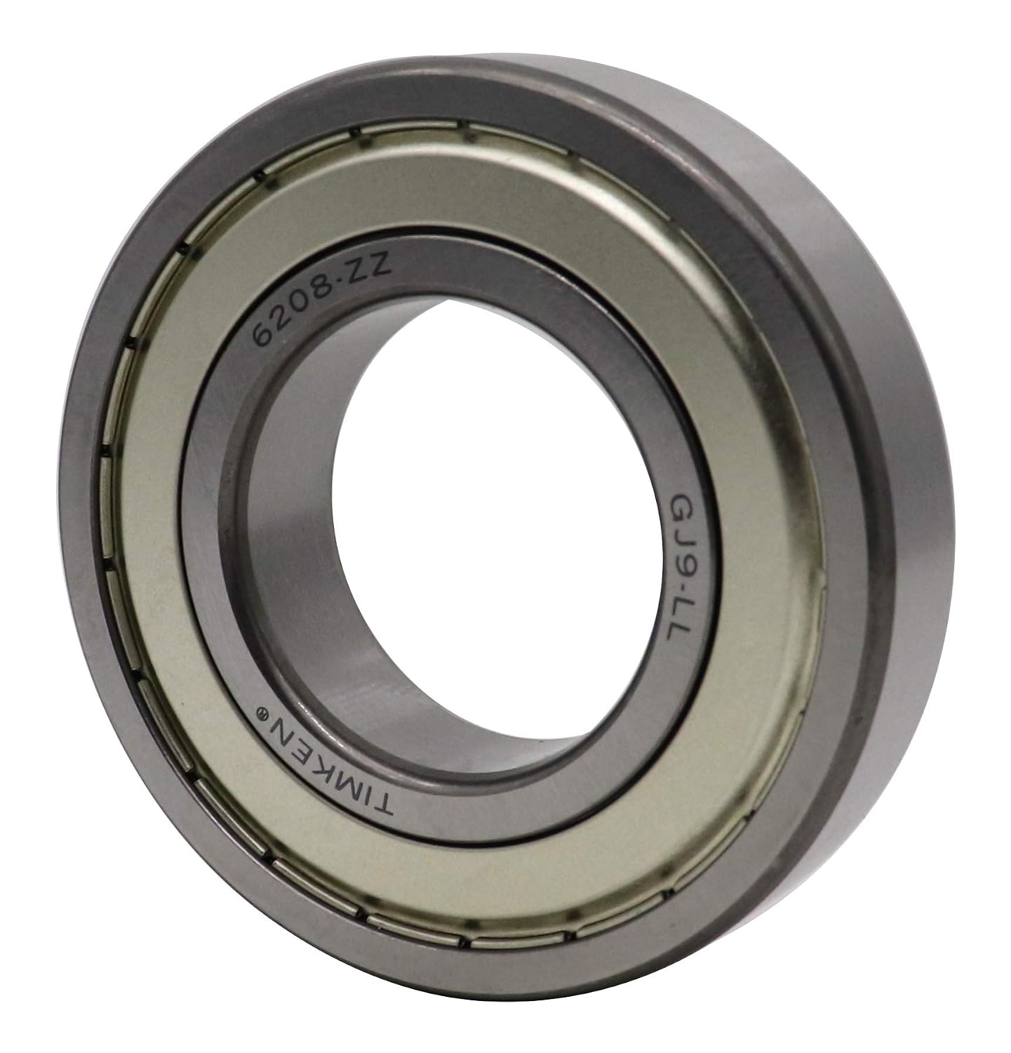 2PACK TIMKEN 6208-ZZ Double Metal Seal Bearings 40x80x18mm | Pre-Lubricated and Stable Performance and Cost Effective