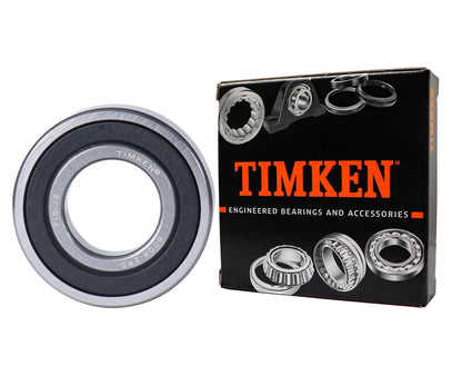 TIMKEN 6004-2RS Double Rubber Seal Bearings — 20x42x12 mm (Pack of 2)