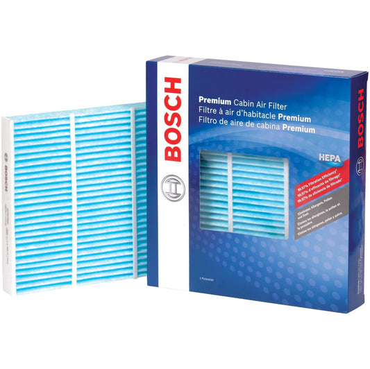 BOSCH 6091C HEPA Cabin Air Filter - Compatible With Select Buick Enclave, LaCrosse, Cadillac ATS, CTS, Chevrolet Camaro, Cruze, Impala, Malibu, Silverado, Traverse, GMC Sierra, Terrain, Yukon + More