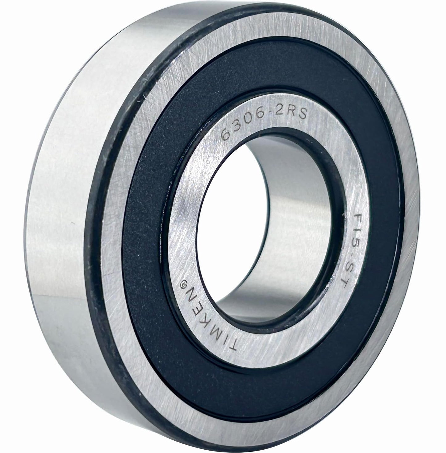 TIMKEN 6306-2RS 30x72x19mm,Double Rubber Seal Bearing | Pre-Lubricated and Stable Performance and Cost Effective Deep Groove Ball Bearings.