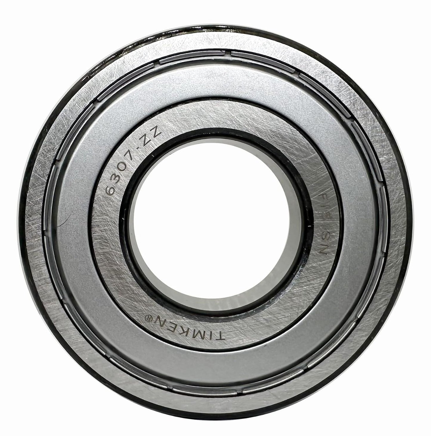 TIMKEN 6307-ZZ 2 Pcs Double Metal Seal Bearings 35x80x21mm, Pre-Lubricated and Stable Performance and Cost Effective, Deep Groove Ball Bearings.