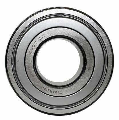 TIMKEN 6307-ZZ 2 Pcs Double Metal Seal Bearings 35x80x21mm, Pre-Lubricated and Stable Performance and Cost Effective, Deep Groove Ball Bearings.