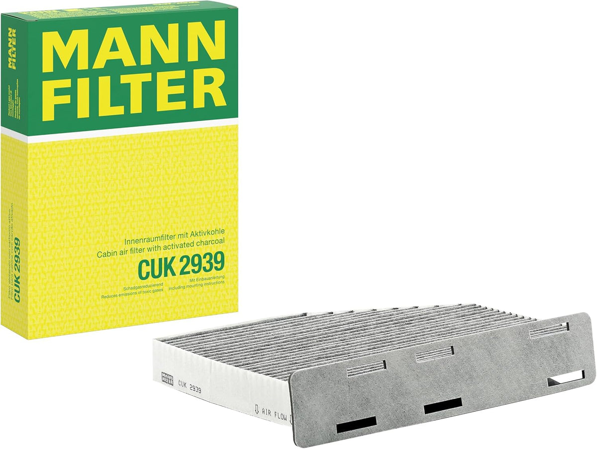 Mann-Filter CUK 2939 Cabin Air Filter with Activated Charcoal