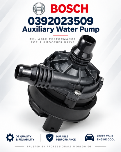 BOSCH 0392023509 Auxiliary Water Pump