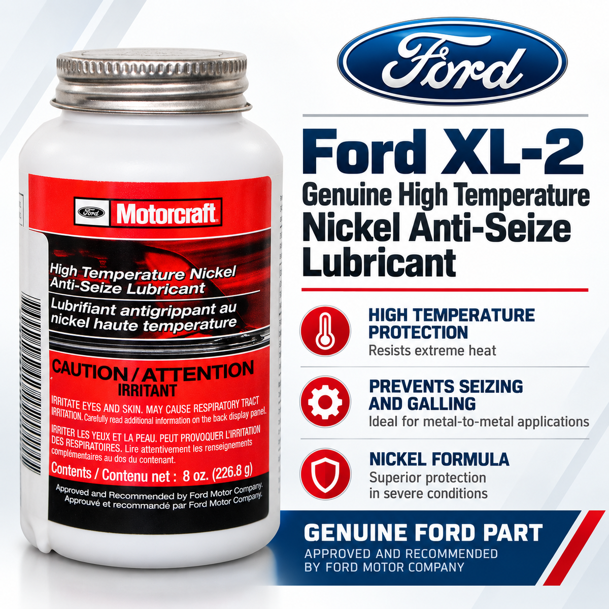 Ford XL-2  Genuine  High Temperature Nickel Anti-Seize Lubricant  