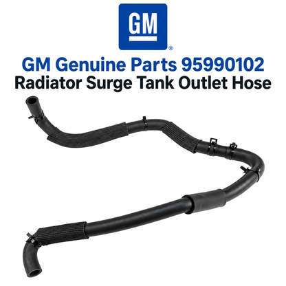GM 95990102 Radiator Surge Tank Outlet Hose