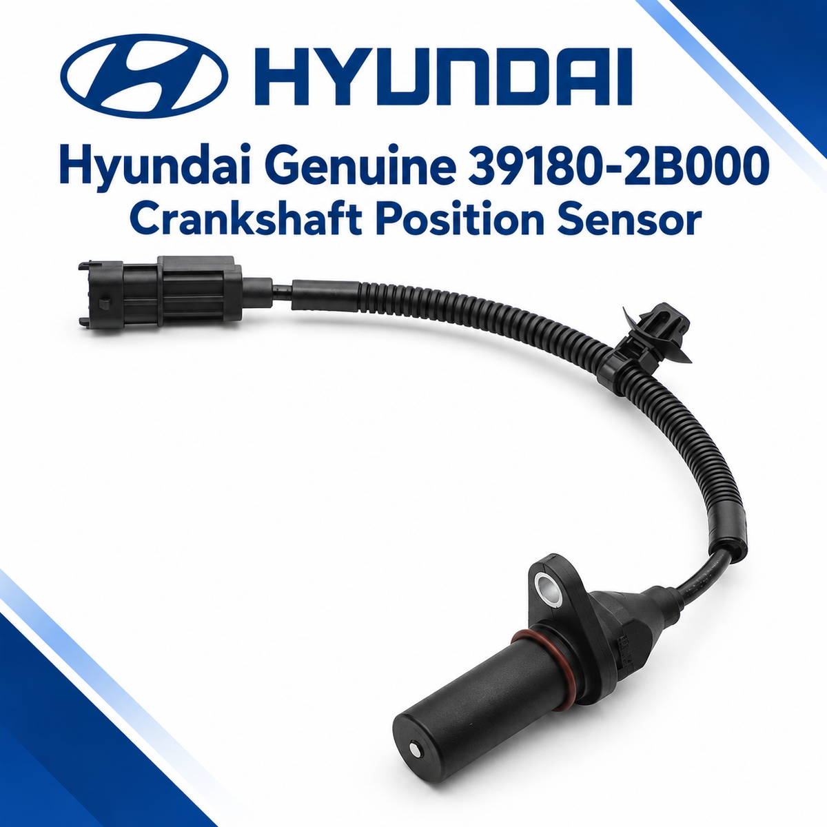 Hyundai Genuine  39180-2B000 Crankshaft Position Sensor