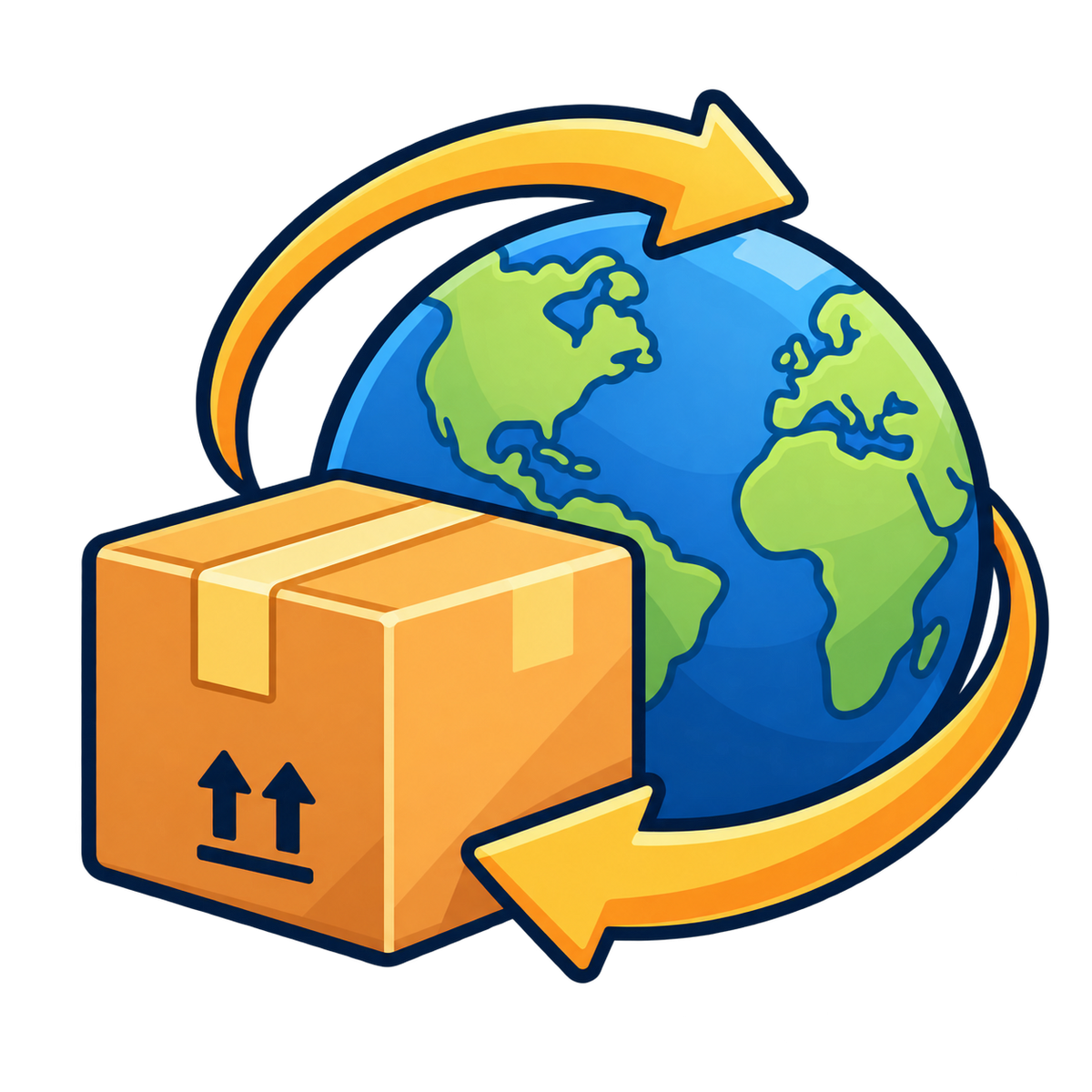 International shipping for auto parts