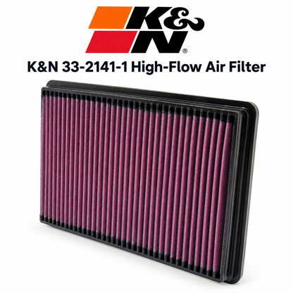 K&N 33-2141-1 High-Flow Air Filter