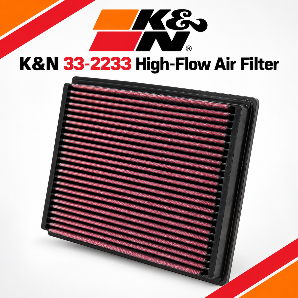 K&N 33-2233 High-Flow Air Filter