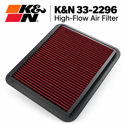 K&N 33-2296 High-Flow Air Filter