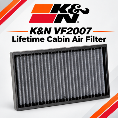 K&N VF2007 Lifetime Cabin Air Filter