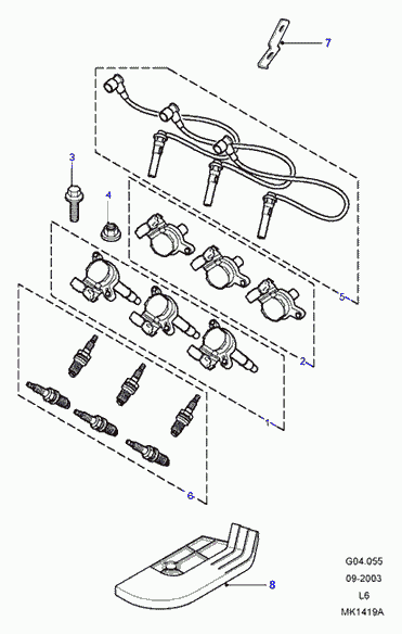 Bosch 0221504029 Original Equipment Ignition Coil