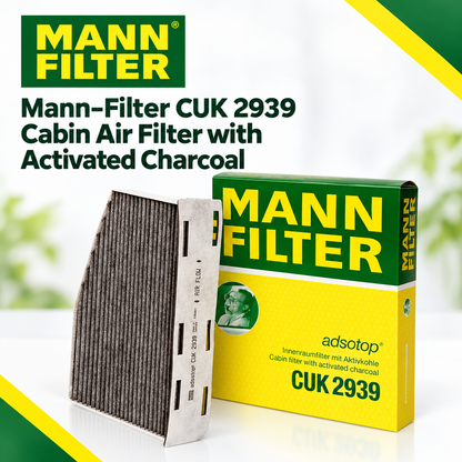 Mann-Filter CUK 2939 Cabin Air Filter with Activated Charcoal