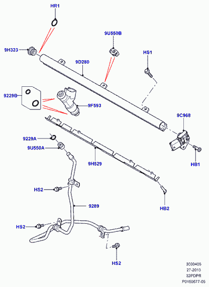 BOSCH 0261230110 Original Equipment Fuel Pressure Sensor